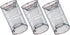 TOMETURE Foldable Fishing Trap Net with Nylon Mesh, 25cm Diameter, 3pcs Portable Crab