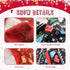 HYLYUN Dog Christmas Shirt - 2 Packs of Soft Breathable Pet Shirts for Small Dogs and Cats, Christmas Printed Clothing