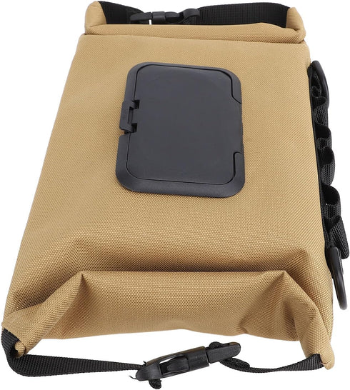 BTSEURY Travel Camping Wipes Dispenser Pull Out Type Large Capacity Canvas Portable Camping Wet Wipe Pouch for Office