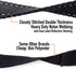 Dog Leash 6ft Long, Heavy Duty Traffic Padded Two Handle Lead for Control Safety Training, Black