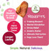 Nature Gnaws Pig Ears for Dogs - Premium Natural Pork Dental Chews - 8 Count Rawhide Free Dog Chew Treats for