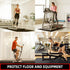 Treadmill Mat - 7'x3'/6.3'x32.5'/6'x3'/5.8’x2‘/4'x2', 6mm Thick High-Density Mat for Exercise Bike and Gym Flooring