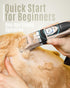 oneisall Dog Shaver Clippers, Low Noise Rechargeable Cordless Electric Hair Clippers Set for Dogs Cats Pets