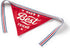 Brass Monkey Dad's Best Friend Dog Bandana: Durable Cotton, One Size Fits Most, 9” W x 6” H