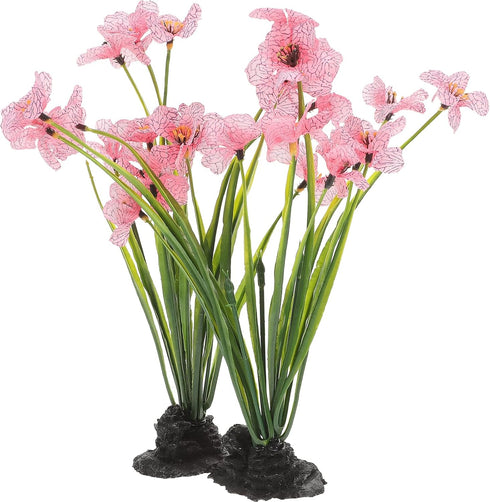 NOLITOY 2Pcs Silk Aquarium Plants for Betta Fish Tank Decoration, Aquatic Plant Models