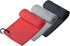 Handy Picks Microfiber Golf Towel (16" X 16") - with Carabiner Clip, Waffle Pattern Hook and Loop Fastener