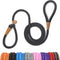 lynxking 5 6 8 FT Dog Leash Slip Lead, Strong Heavy Duty Braided No Pull Training Leash for Small Medium Large Dogs