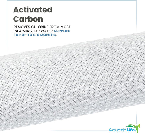 Aquatic Life 10-Inch Pre Carbon Block Replacement Filter Cartridge for RO-DI System