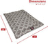 24" Links Gray Crate Dog Bed Mat by Majestic Pet Products