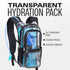 Sojourner Hydration Pack, Water Backpack with 2L Bladder for Hiking, Running, Biking