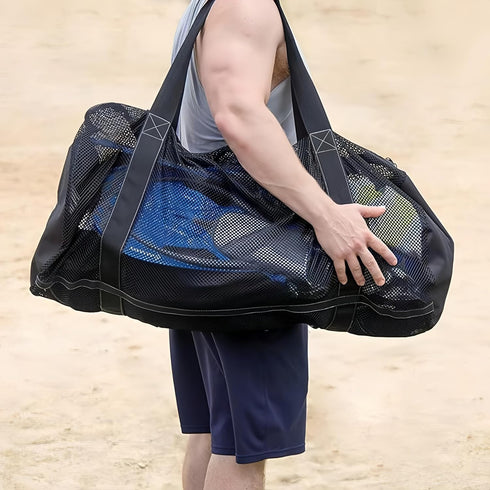 Large Mesh Dive Duffel Bag, Scuba Gear Bag for Water Sports, Swimming, Diving, and Snorkeling