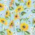 Vera Bradley Women's Recycled Lighten Up Water-repellent Adjustable Pet Collar, Sunflower Sky, Medium