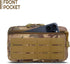 Tactical Molle Admin Pouch - Utility EDC Tool Pouch Bag for Backpack Strap, Battle Belt Accessories