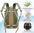 Jueachy Tactical Backpack for Men, Waterproof 30L Hiking Day Pack Molle Military Rucksack with USA Flag Patch