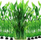 Aquarium Plants 20pcs, Fish Tank Decor Green Artificial Decorations for Household and Office Aquarium Simulation