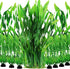 Aquarium Plants 20pcs, Fish Tank Decor Green Artificial Decorations for Household and Office Aquarium Simulation