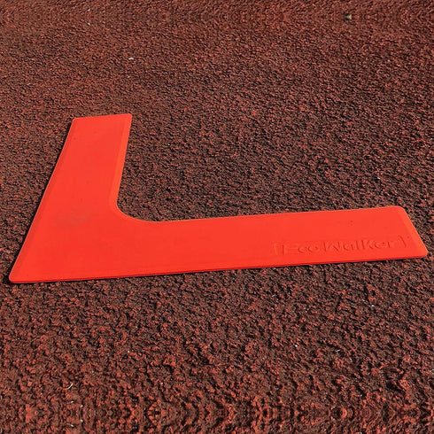 Set Court Line Marker Create Your Own Mini Pickleball Tennis Court (Red Yellow Court Marker)