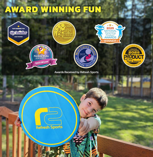 Summer 3 4 5 6 7 8 9 10 11 12 13+ Soft Disc Flying Toy - Doesn't Hurt to Catch - Flying Disc For All Ages - Easy to Use