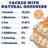 5-6" 4 Count) Amazing Dog Treats - Beef Cheek Rolls Mega Thick (Bully Dust Flavor, - - Safe Rawhide Alternative Dog