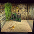 PINVNBY Resin Castle Reptile Habitat Decorations, Realistic Lizard Hideouts Cave Ornament for Chameleon, Snake, Gecko,