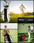Wolf Golf Towels, Best Grandpa by Par Golf Towel, Embroidered Funny Golf Accessories for Men