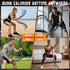 2PCS Ropeless Battle Ropes for Home Gym, Portable Cordless Workout Ropes with Gloves, Bag & Tutorial, Low-Impact HIIT