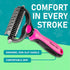 Maxpower Planet Hair Brush - Double Sided Shedding, Dematting Undercoat Rake for Dogs, Cats, Extra Wide Brush