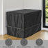 MidWest Homes for Pets Medium Dog Crate Cover, Black Polyester, Fits Most 30-inch Crates