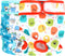 wegreeco Luxury Washable Reusable Dog Diapers, 3 Pack for Medium Female Dogs, Stylish Pattern