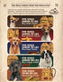 Yak Cheese Himalayan Dog Chews, High Protein Natural Treats for Medium Dogs, Lactose Free, 3 Medium Chews