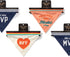 Brass Monkey Freelance Dog Model Bandana: Durable Cotton, One Size Fits Most, 9” W x 6” H
