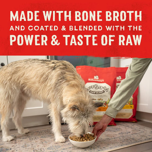 3.25 lb. Stella & Chewy's SuperBlends Raw Blend Wholesome Grains Grass-Fed Beef, Beef Liver & Lamb Recipe