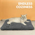 Self Warming Cat Bed, Extra Warm Thermal Pet Pad 29.1 x 18.9 Inch for Indoor Outdoor Pets with Removable Cover