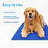 Hugs Pet Products Chillz Gel Mat - Extra Large - Pressure-Activated Cooling Pad - Non-Toxic - Ideal for Home & Travel