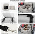 X AUTOHAUX Adjustable Straps Dog Bed Cat Seat Booster for Medium Small Pets, Travel Dog Booster (Blue 50x45x36cm)