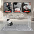 RUBYHOME 12 11.8" 11.8" Pcs x Guinea Pig Cage Mat Washable, Reusable Guinea Pig Fleece Bedding Cage Liners, Soft Warm