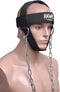 Neck Harness for Men and Women - Adjustable Neck Strap with 30" Steel Chain for Weight Lifting Up to 150 lbs