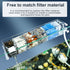 Premium Multi-Layer Aquarium Filter for 5 to 30 Gallon Fish Tanks, Low-Noise Operation