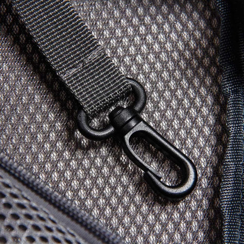 Mipcase Puppy Harness Cross-body Pet Carrier for Small Dogs, Sling Bag for Cats, Dark Blue, Polyester Travel Harness