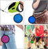 LAVAED 4 Pack Collapsible Dog Bowl, Portable Foldable Travel Silicone Pet Bowls with Carabiner Clip