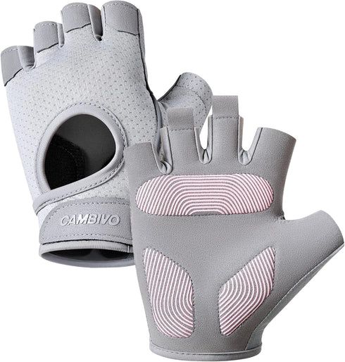CAMBIVO Workout Gloves for Men & Women, Weight Lifting Gloves with Wrist