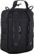 LINE2design First Aid (Ifak) Pouch EMS Bag - Tactical EDC Rescue Utility Gear IFAK Bags for Hiking, Includes USA Patch