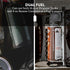 Gas One GS-3400P Propane or Butane Stove, Dual Fuel Portable Camping Stove with Carrying Case