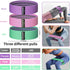 Resistance Bands Set, Exercise Bands with Non-Slip Design for Hips & Glutes, 3 Levels Workout Bands for Women and Men, Booty Bands for Home Fitness, Yoga, Pilates by CELOID