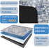 Usnfhcaw 2 Pack, 48x48 Washable Pee Pads for Dogs Absorbent Reusable Puppy Pads Waterproof, Leakproof & Non-Slip