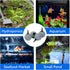 AQUANEAT 4 Pack Air Stones for Ponds, Long Lasting Aerator Oxygen Diffuser for Aquariums