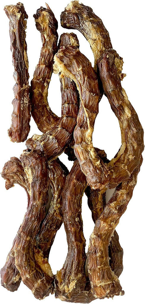 Duck Necks for Dogs - All-Natural Chews, Raised & Made in USA (Pack of 12)
