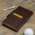 TORRO Regular Golf Scorecard Holder, Genuine Leather Golf Score Card Wallet with Pencil Loop