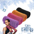 4-Pack Menjo Outdoors Cooling Towels for Neck & Face. Quick-Dry Workout Towels,