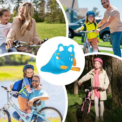 Generic Doll Bike Seat | Children Bicycle Doll Seat | Adjustable Decorative Babys Toy Carrier with Safety Strap |